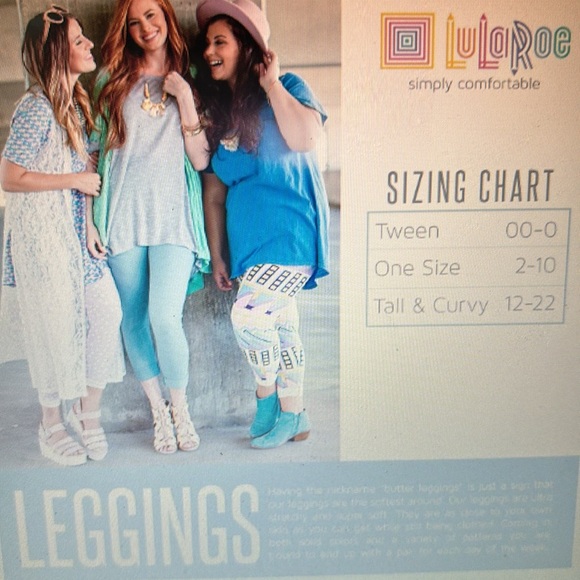 LuLaRoe Tall and Curvy Leggings - Picture 7 of 7